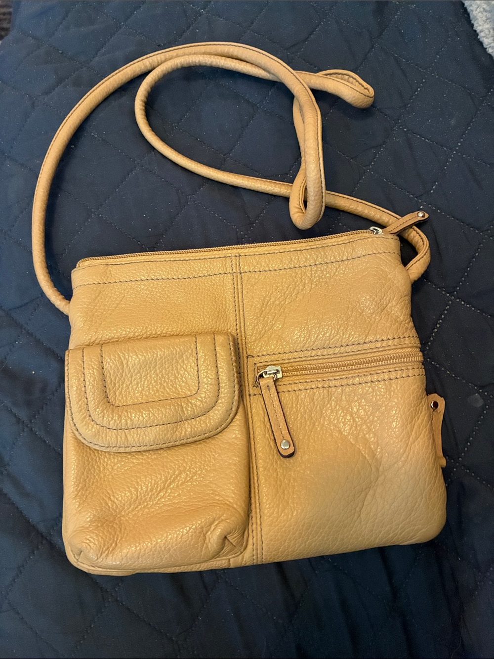 Tignanello Beige Crossbody perfect travel bag